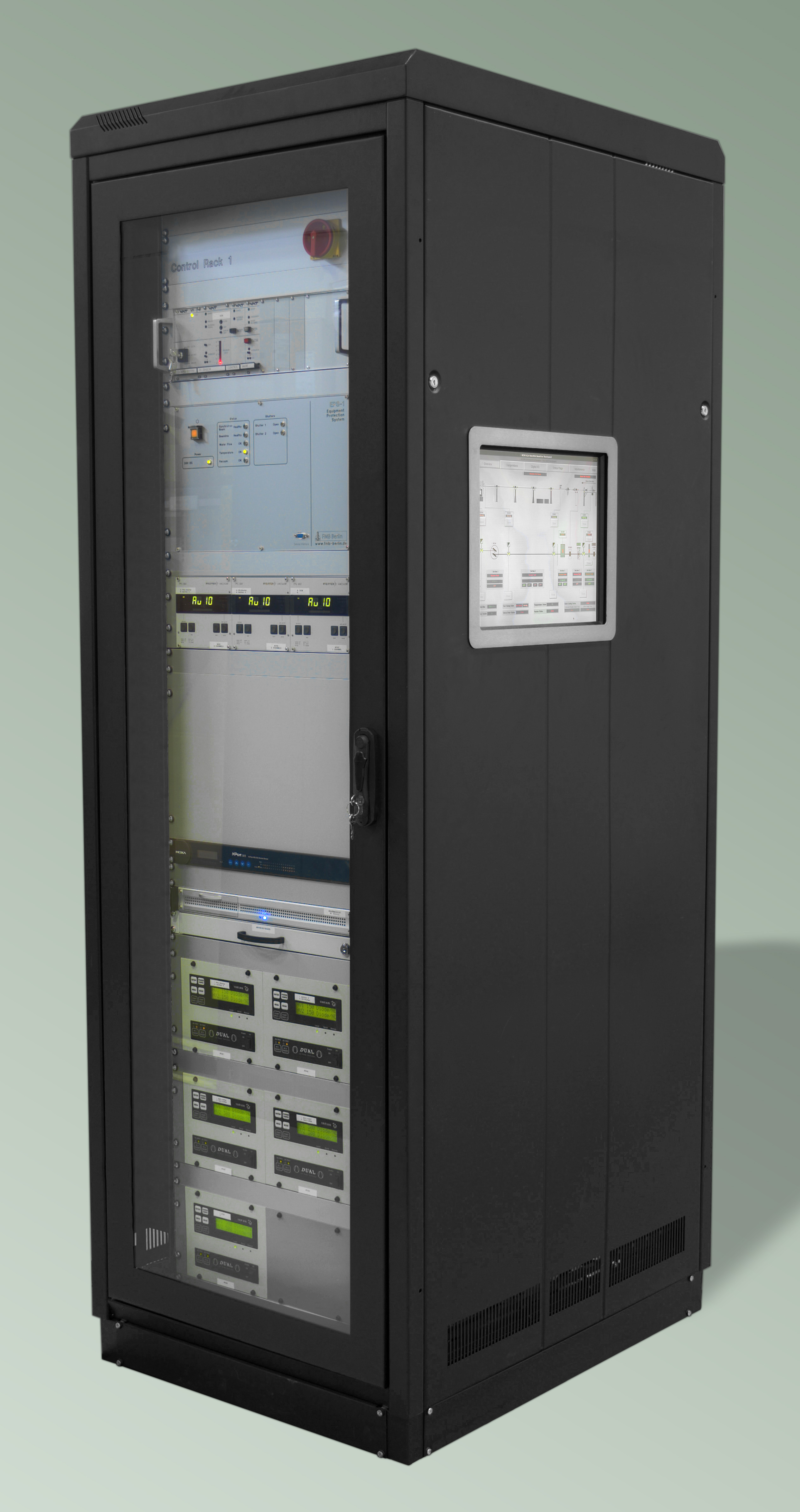 Beamline Control Rack with Touch Panel