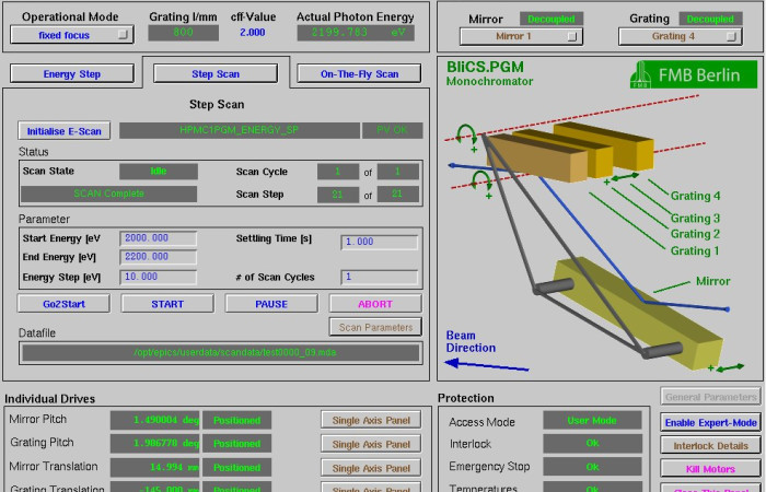 BLiCS.PGM – MONOCHROMATOR CONTROL SYSTEM